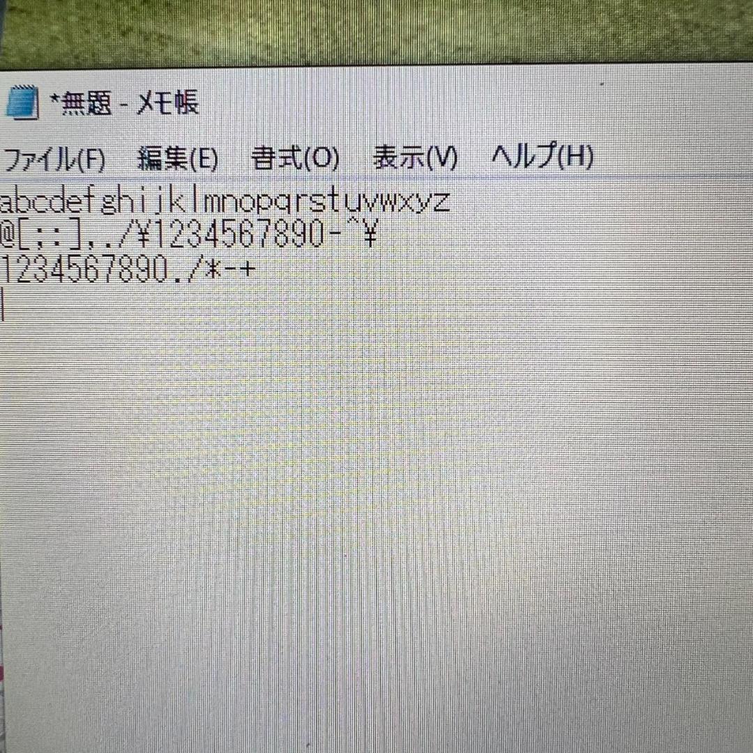 NEC　ノートパソコン　NS600/G　windows10　初期化済み
