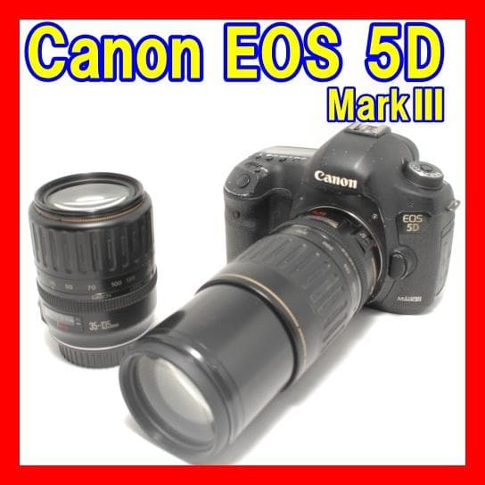 ☘️訳あり大特価品✨付属品多数☘️Canon EOS 5D MarkⅢ 超望遠