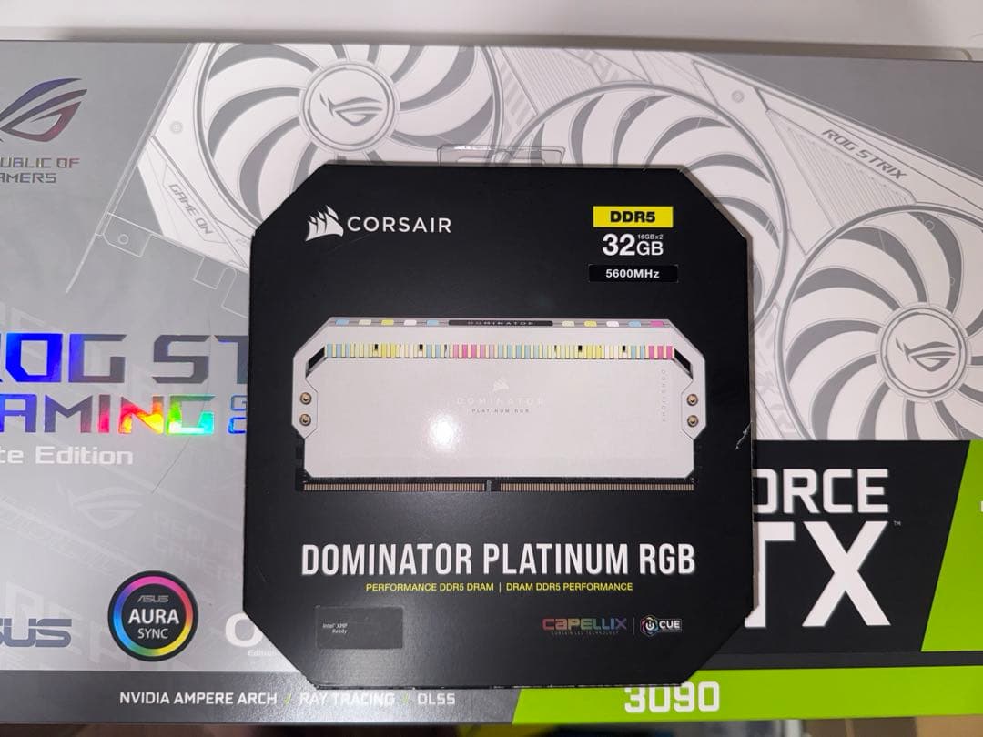 メモリー Corsair Dominator Platinum RGB 32GB DDR5