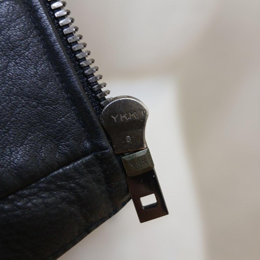 5351POURLESHOMMESシングルライダースジャケットサイズ3