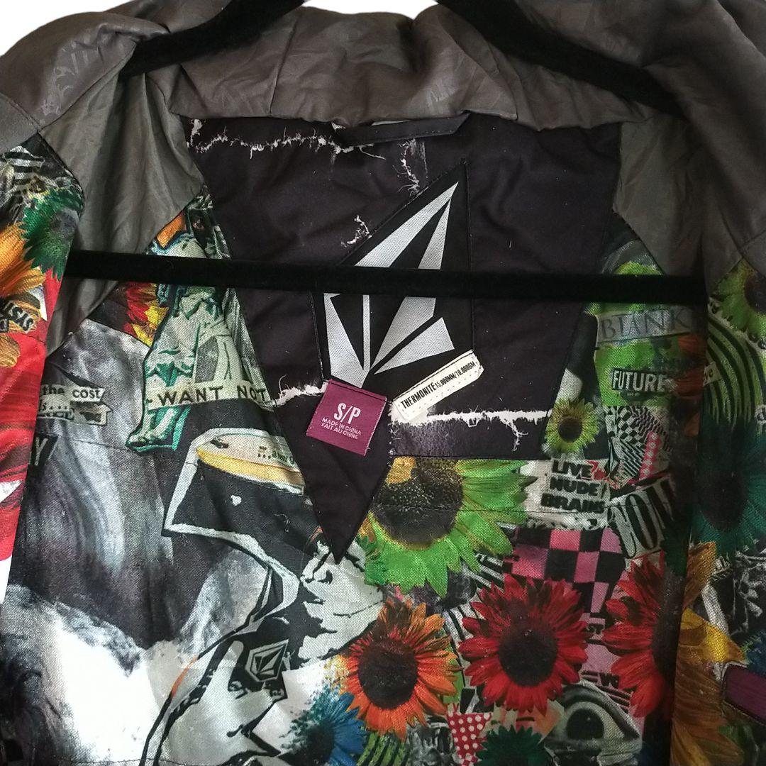 【高機能】US VOLCOM ボルコム スノーボード ジャケット 黒 S