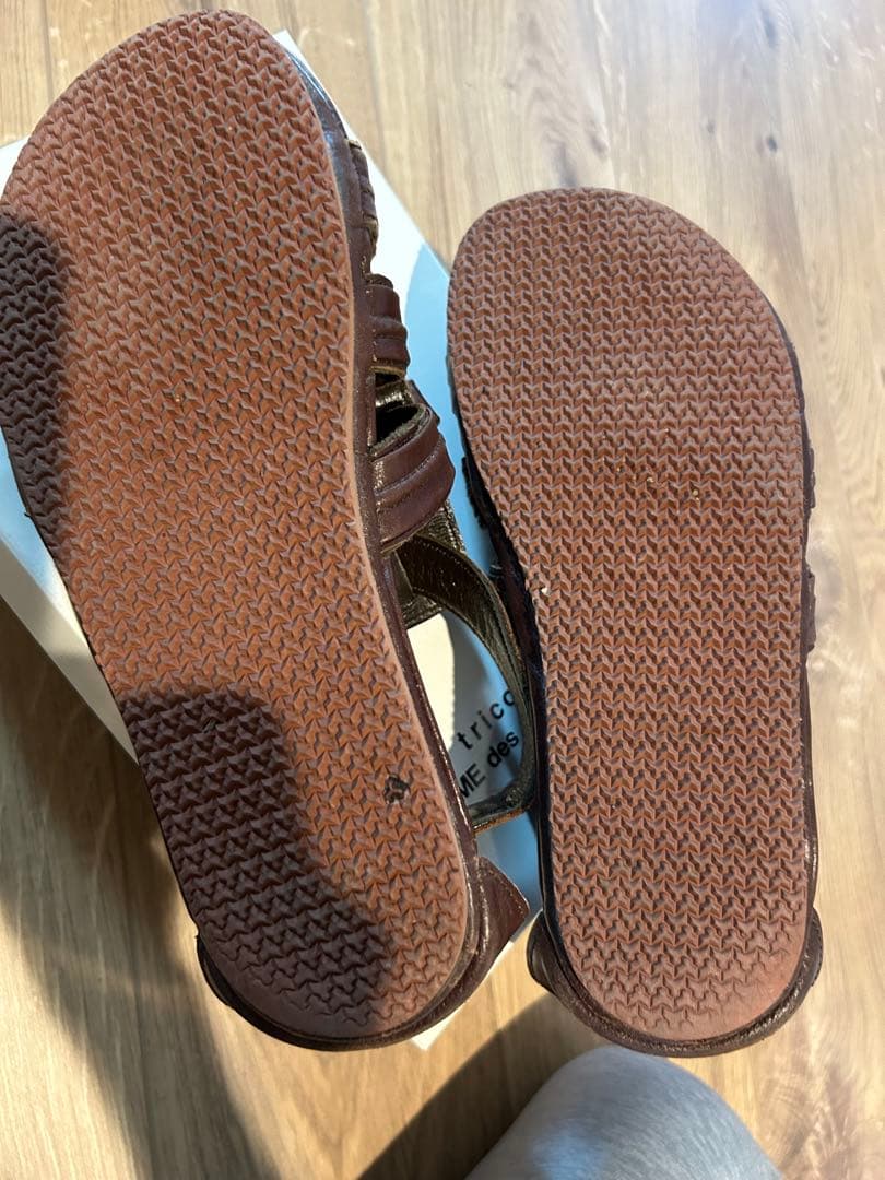 トリココムデギャルソンtricot COMME des GARCONSサンダル