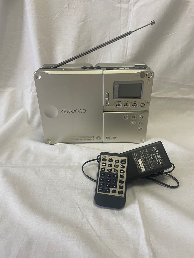 KENWOOD ラジオ・CD・MDコンポ本体