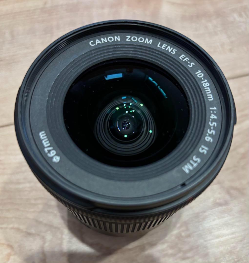 キャノン　レンズ！超広角ズームレンズ EF-S 10-18mm IS STM美品