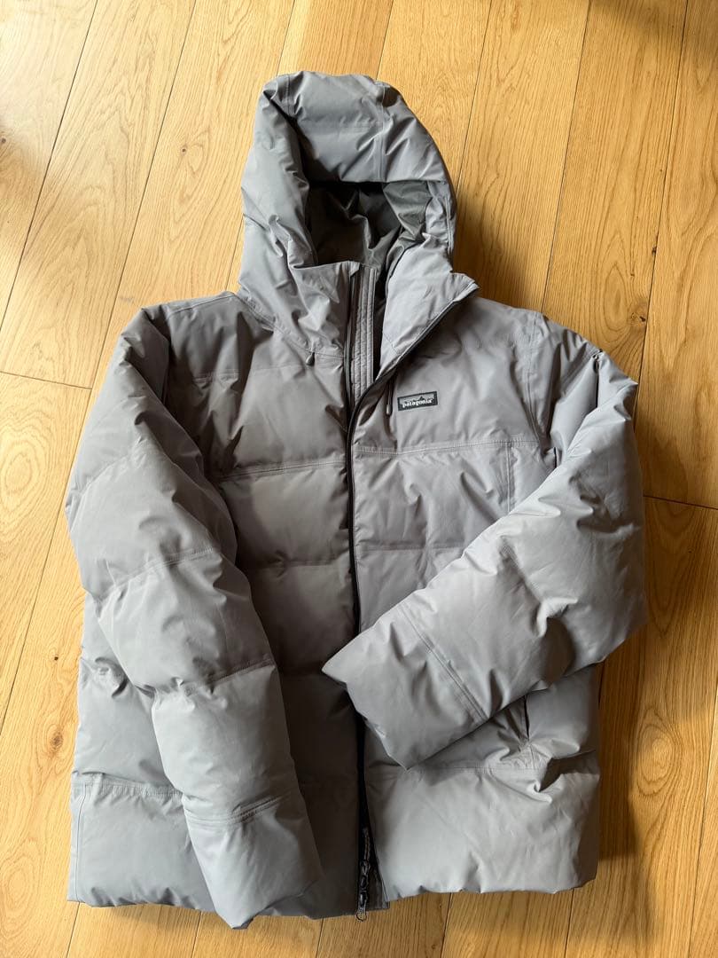 patagonia グレー ダウンジャケット Lサイズ