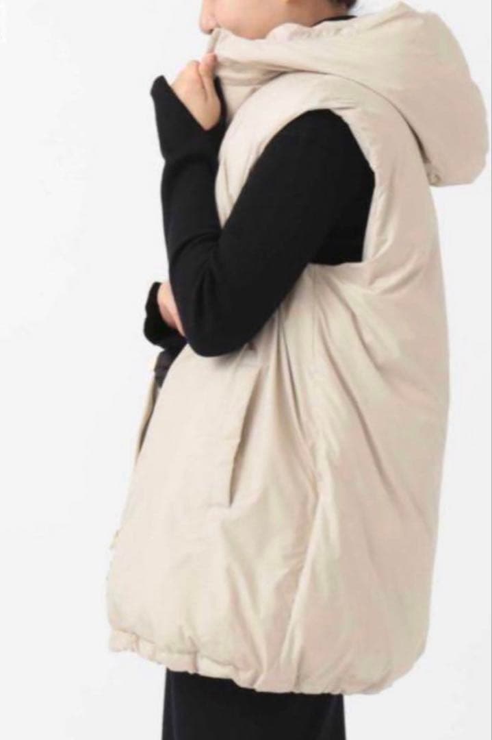 ドゥーズィエムクラス EVERYDAY I LIKE.中綿ロングベストCALUX