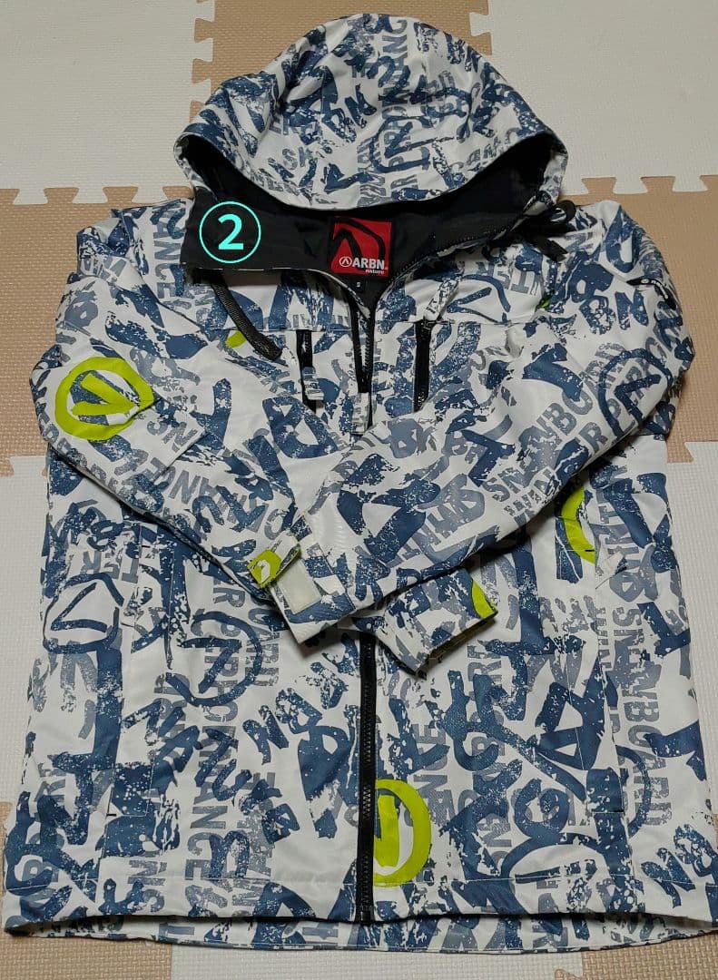 ★美品・1回使用★スノボウェア他 9点セット(男性用 Sサイズ)