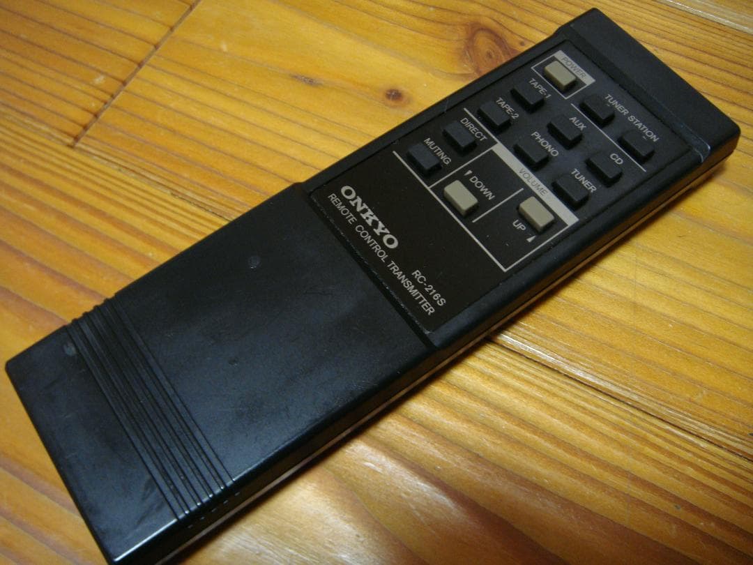 整備済 程度良 ONKYO オンキョー アンプ A-913 リモコン取説付