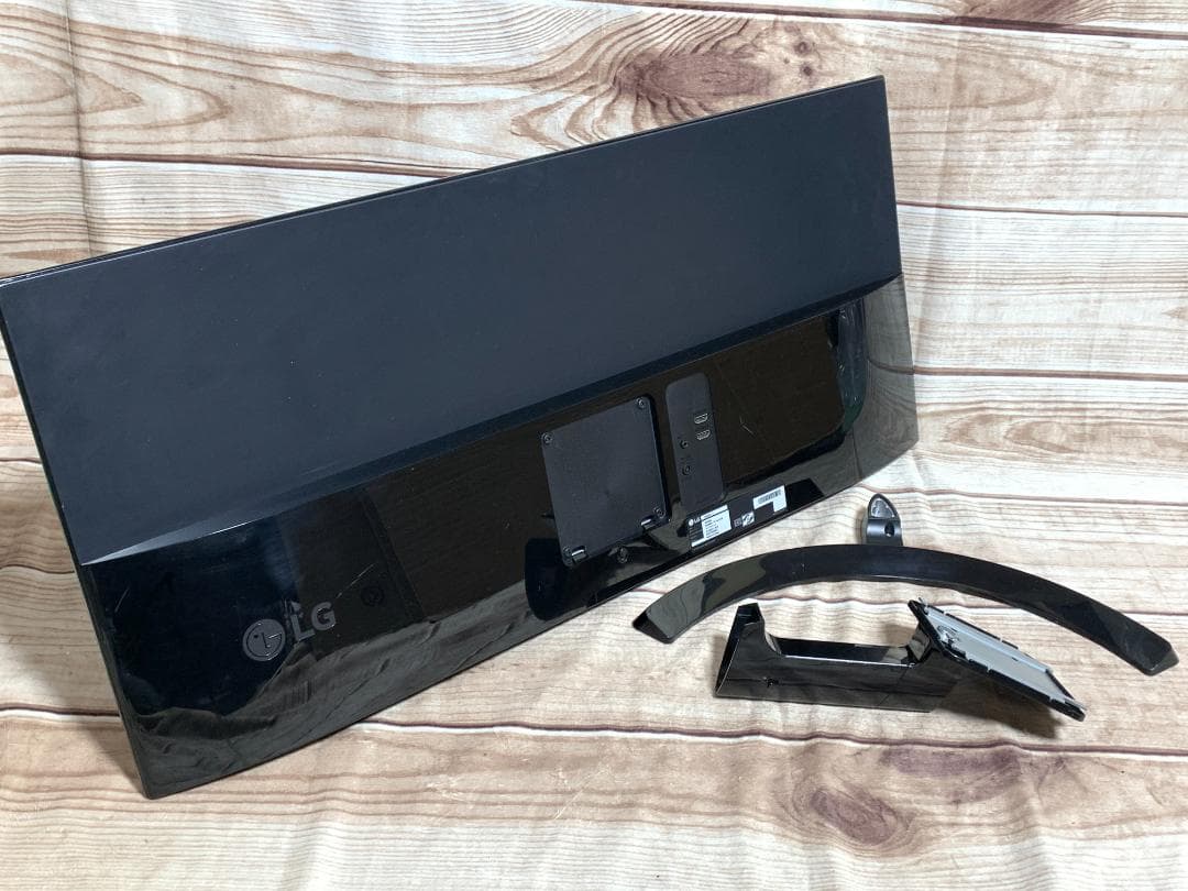 LG 34型ウルトラワイド IPS液晶 HDMI アーム対応 34UM59 良品