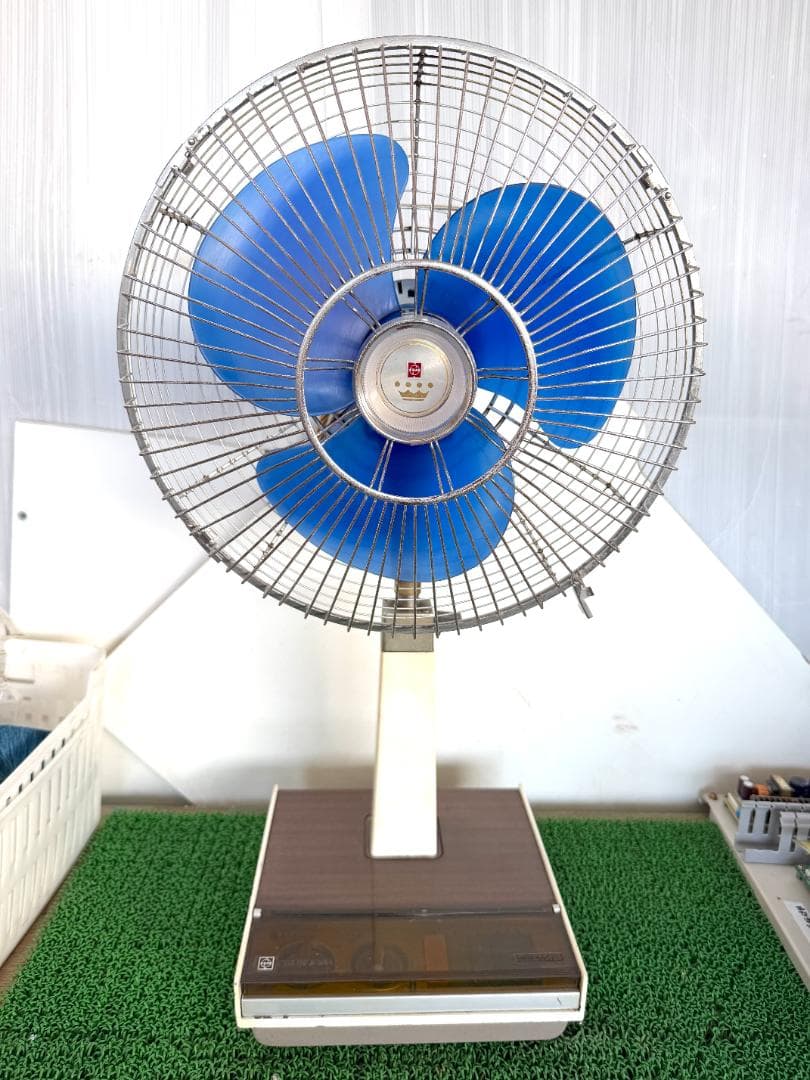 昭和レトロ　National ナショナル　F-30MG 扇風機 当時物　動作品