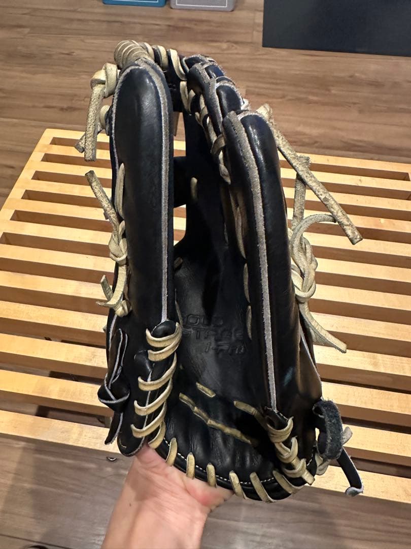 asics野球 硬式 グローブ 外野手用 GOLDSTAGE I-PRO 右投げ