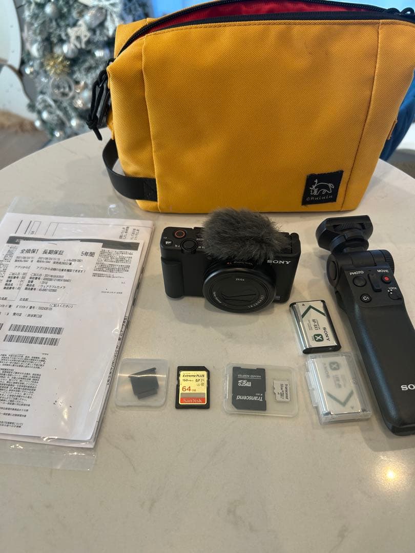 SONY VLOGCAM ZV-1（ZV1M1）シューティンググリップキット