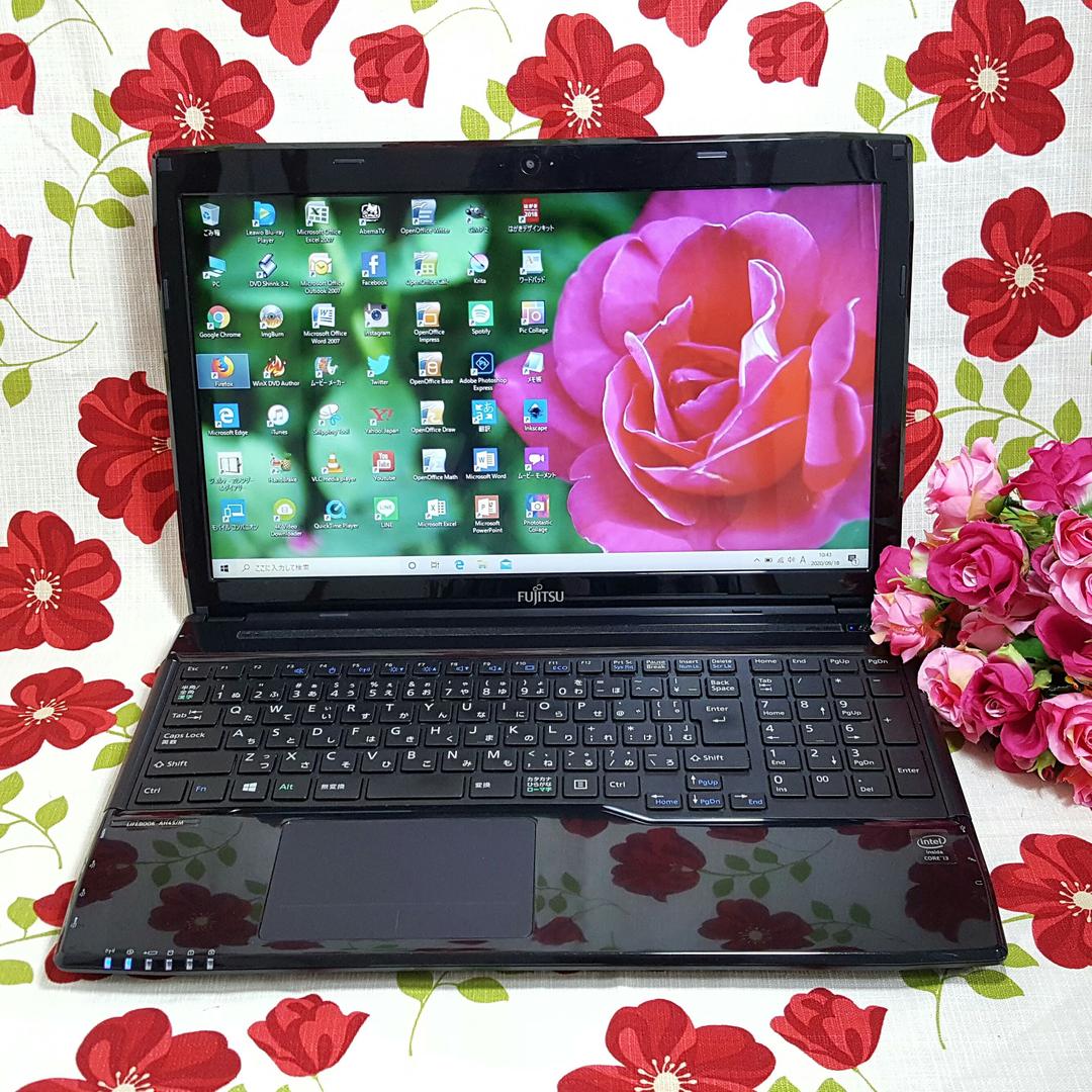 SSD480GB/4世代CORE‐I7/メモリ8GB/ブルーレイ/カメラ