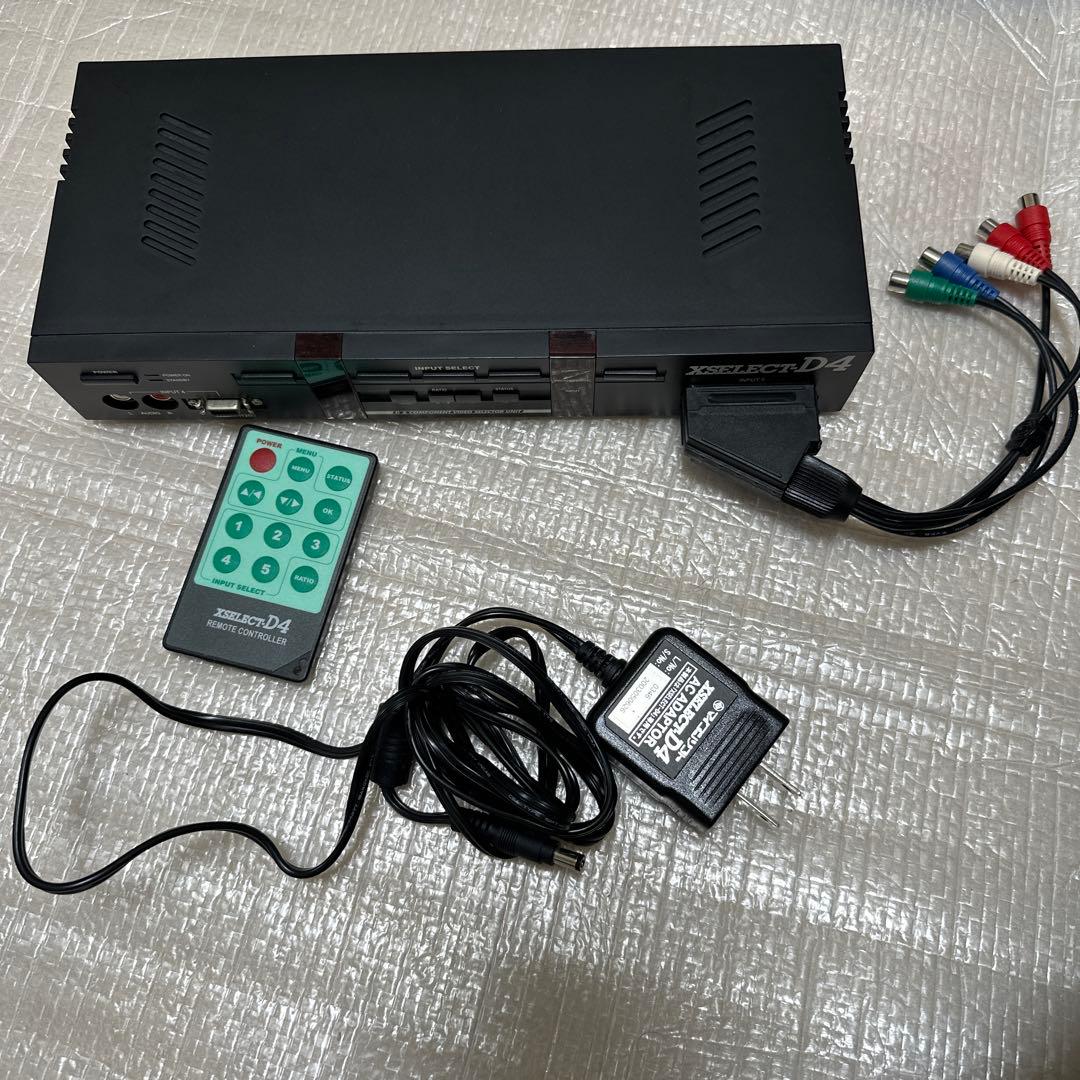 マイコンソフトXSELECT-D4 AVセレクター