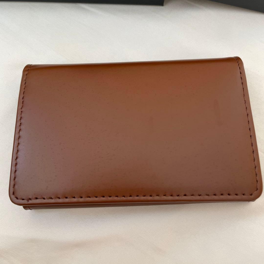 未使用 doob London 名刺入れ カード　ドゥーブロンドン コードバン
