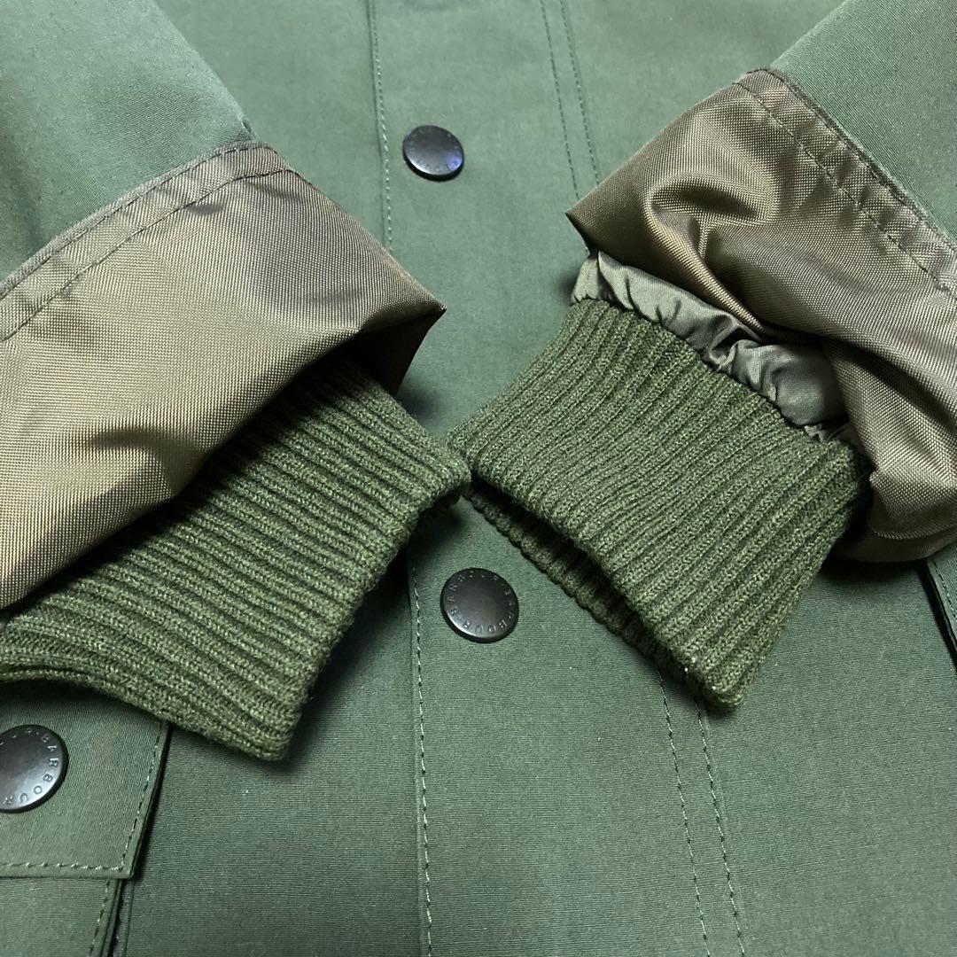 Barbour BEDALE 2レイヤー 40 ビームス別注 L カーキ