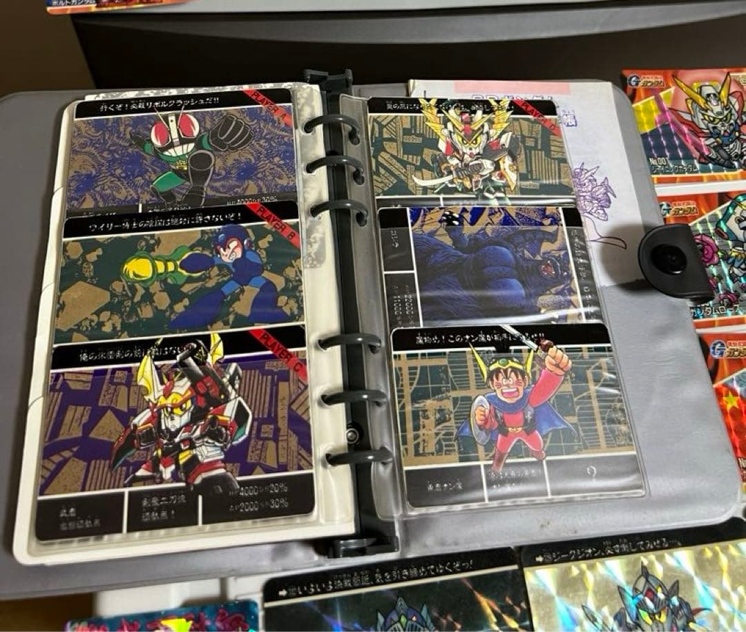 ガンダムカード（キラカード、ノーマルカード）記念カード、SDガンダムシステム電子