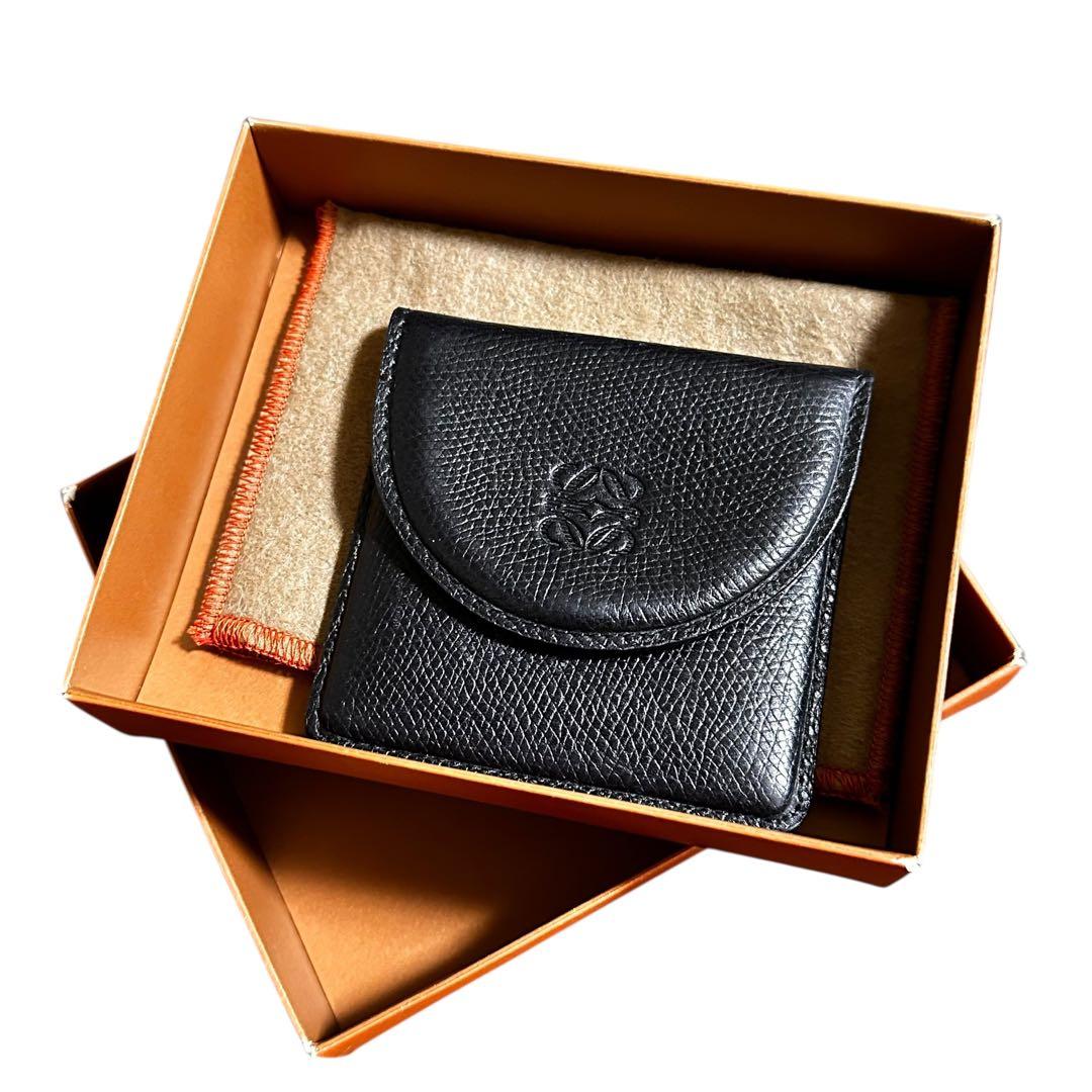 LOEWE ロエベ ブラック ケース アナグラム ロゴ 保存袋箱付き