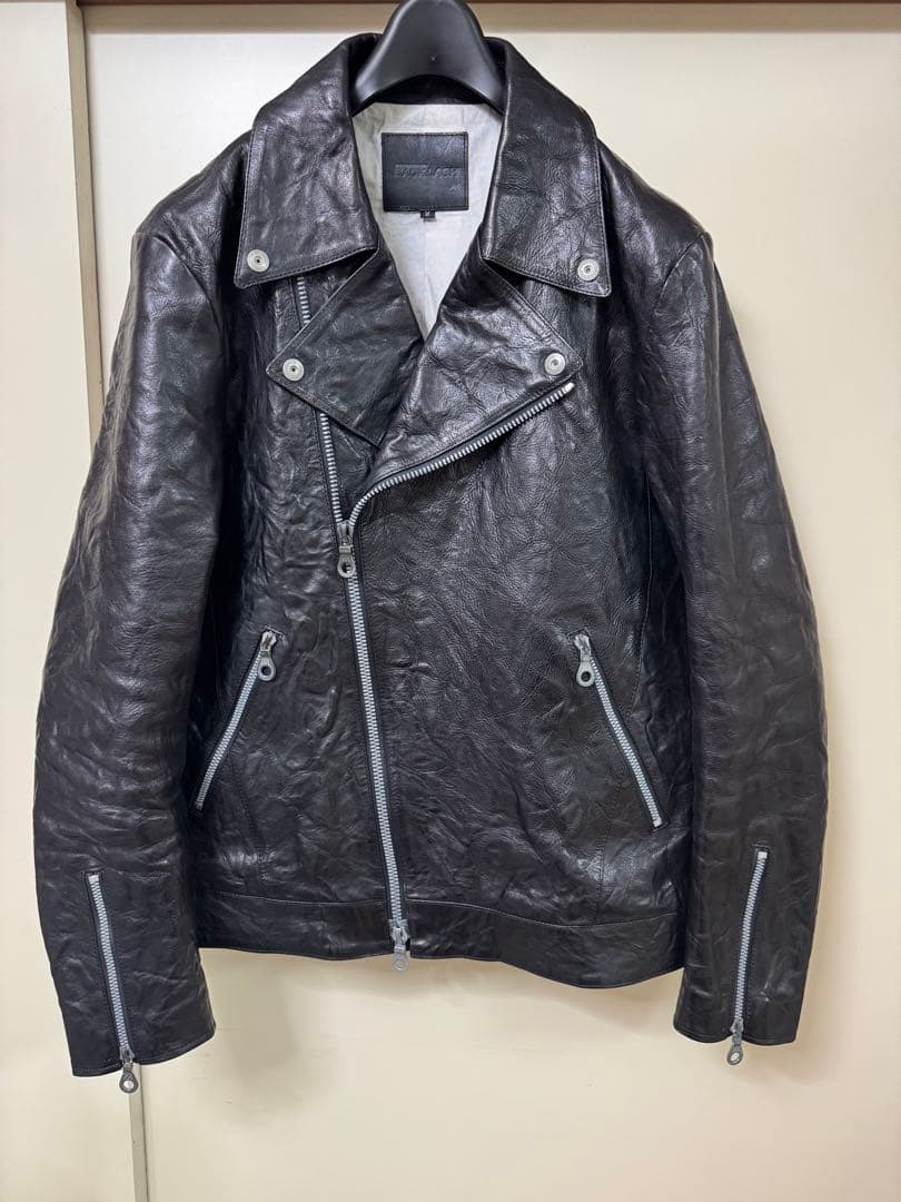 バックラッシュ イタリーショルダー CRETA シワ加工 ダブルライダース