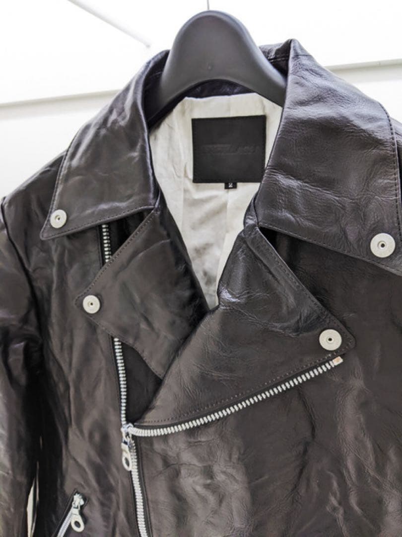 バックラッシュ イタリーショルダー CRETA シワ加工 ダブルライダース