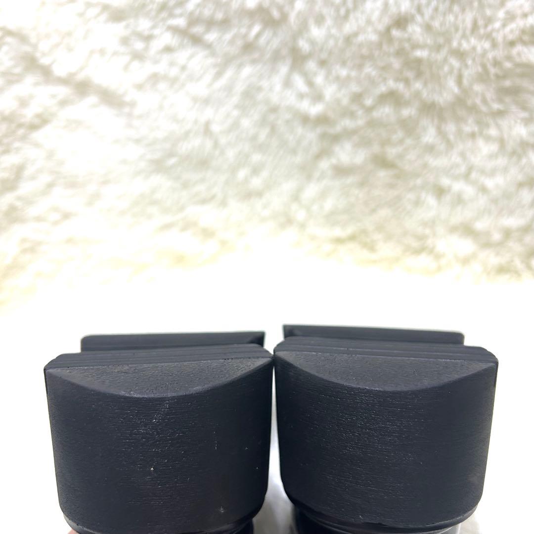 ほぼ新品✨コルソローマ CORSO ROMA 9 エナメル ローファー 厚底 黒