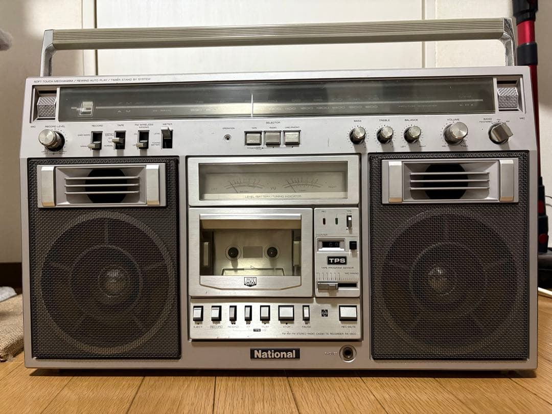 ナショナルラジカセ RX–5600 動作品　レトロ