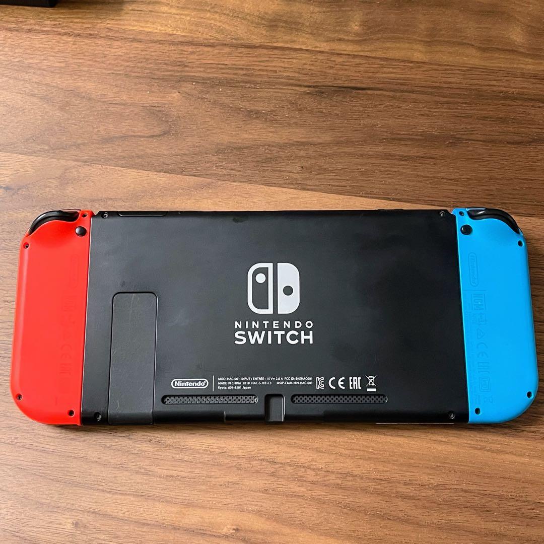 Nintendo Switch ネオンブルー/ネオンレッド 本体　ハードケース付