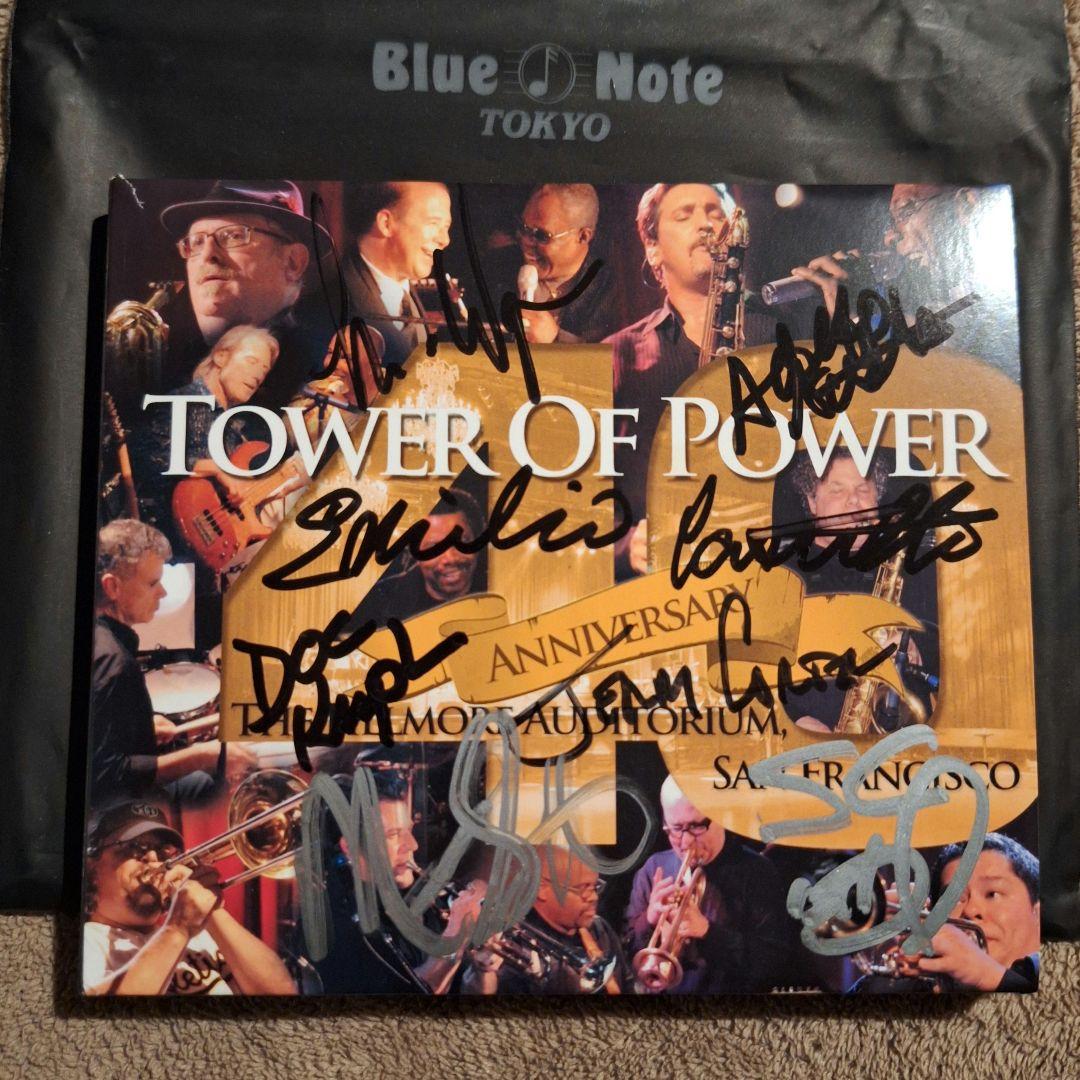 Tower Of Power サイン入り 40th Anniversary