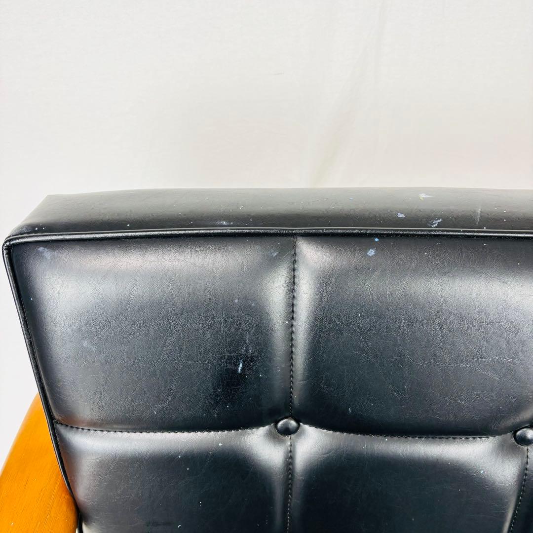 【カリモク60】Kチェア　1シーター　スタンダードブラック　1人がけ