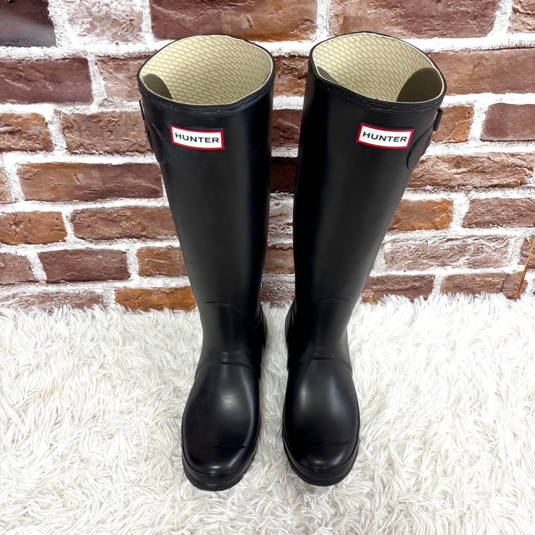 ✨極美品✨HUNTER レインブーツ UK6 ハンター 長靴 ロング