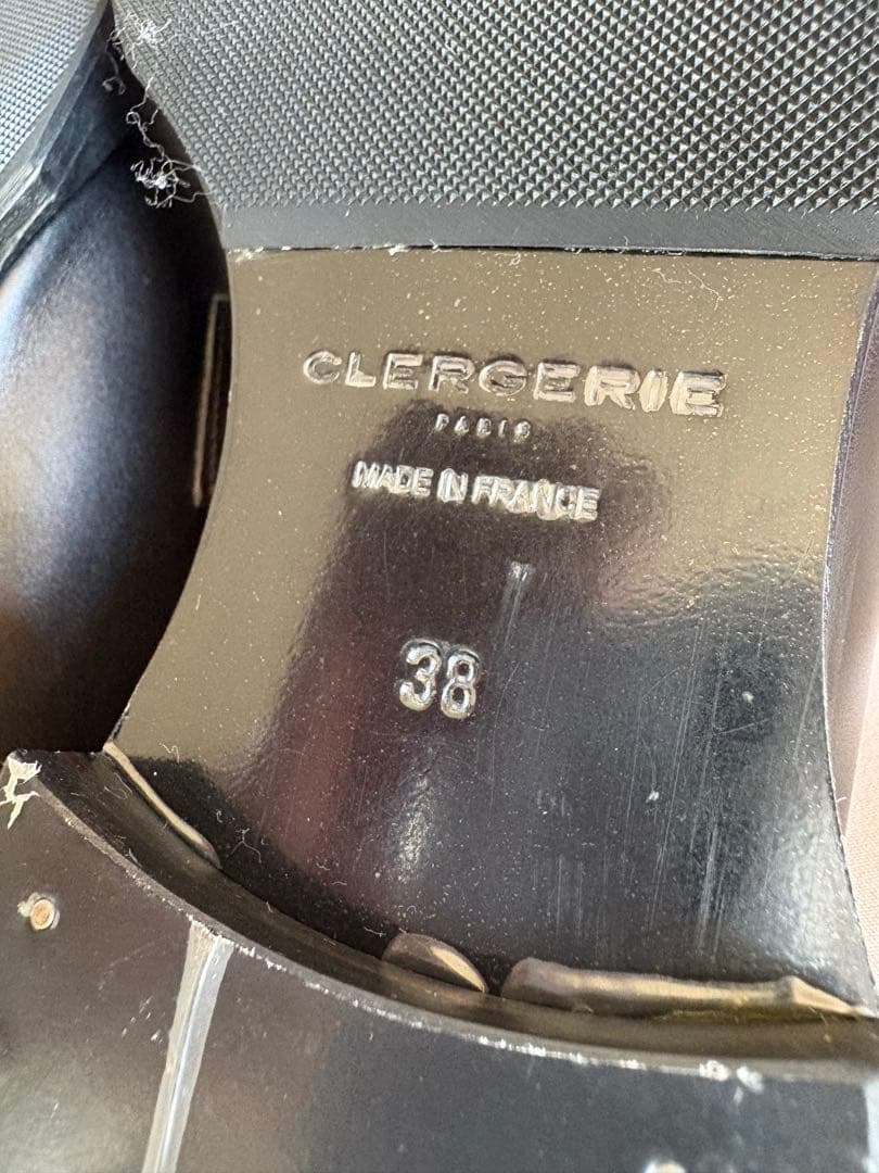 【新品/定価8万】クレジュリー レザー ミュール サンダル 38 (24cm)