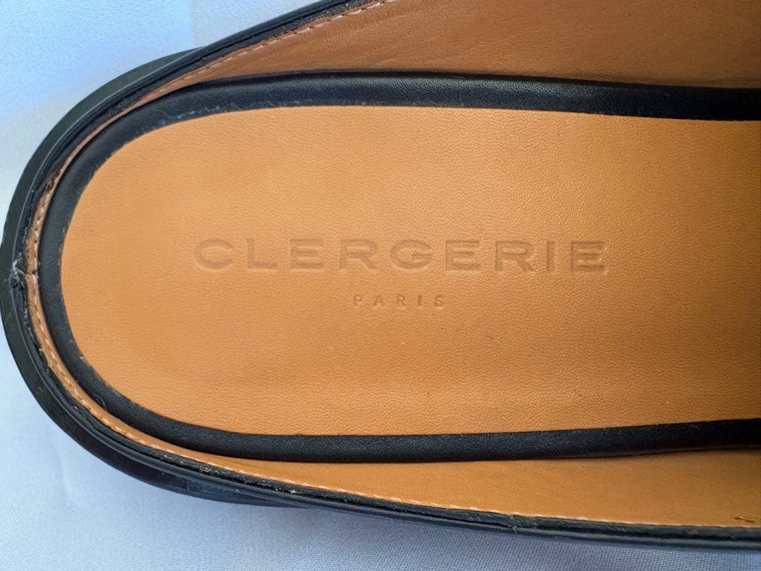 【新品/定価8万】クレジュリー レザー ミュール サンダル 38 (24cm)