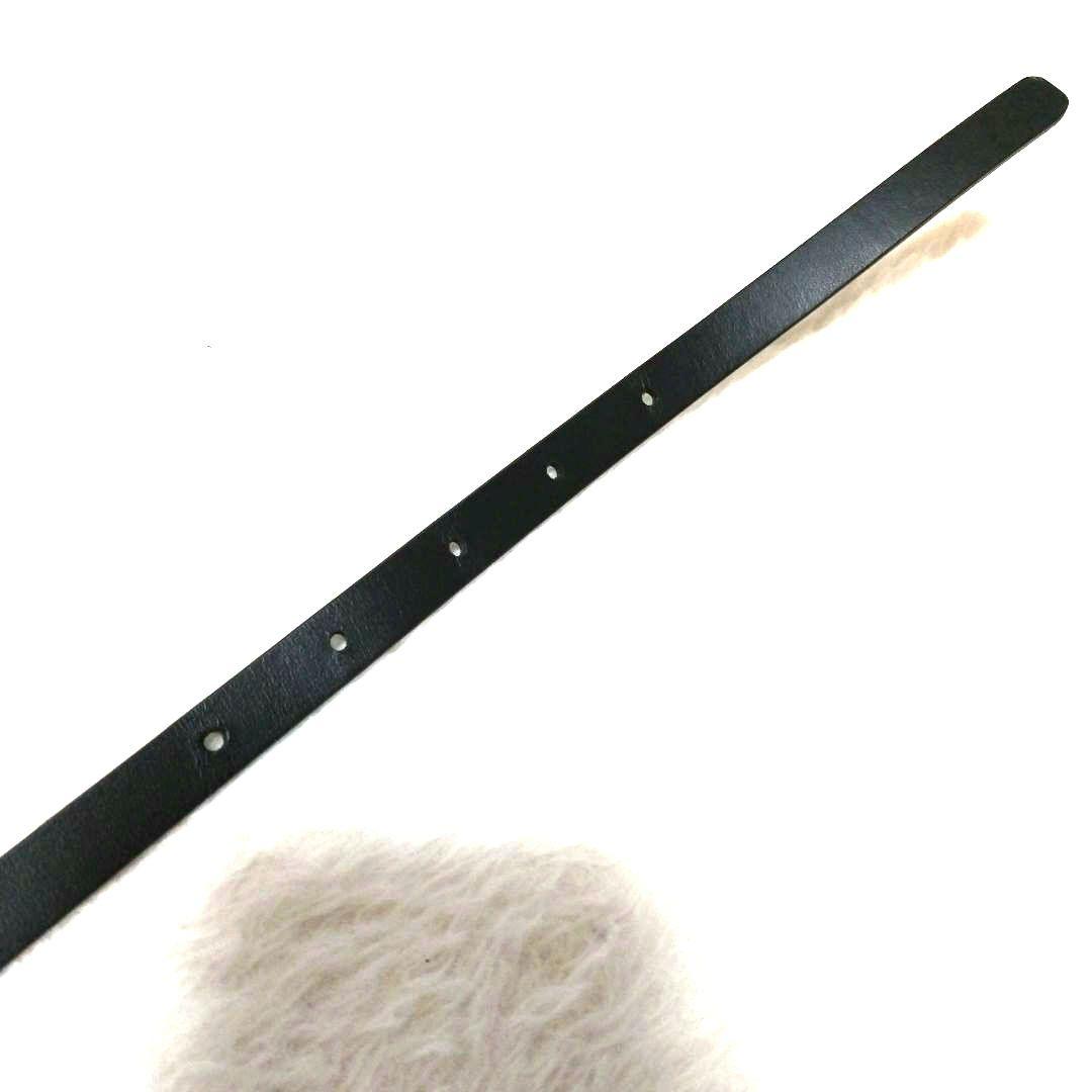 ボッテガヴェネタ VALKO ゴールド金具 レザー ナローベルト 24SS 美品