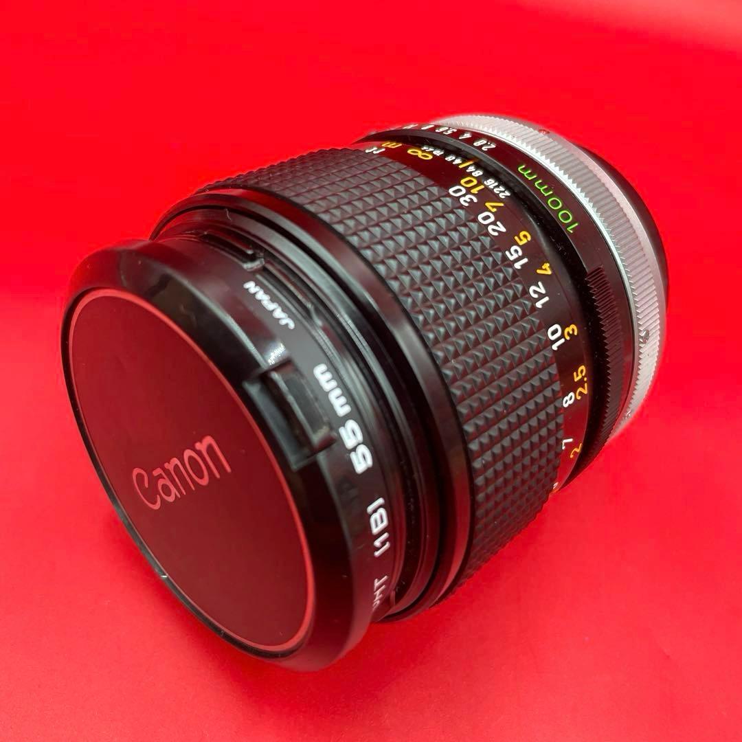 【美品】Canon FD 100mm f/2.8 S.S.C. 単焦点レンズ