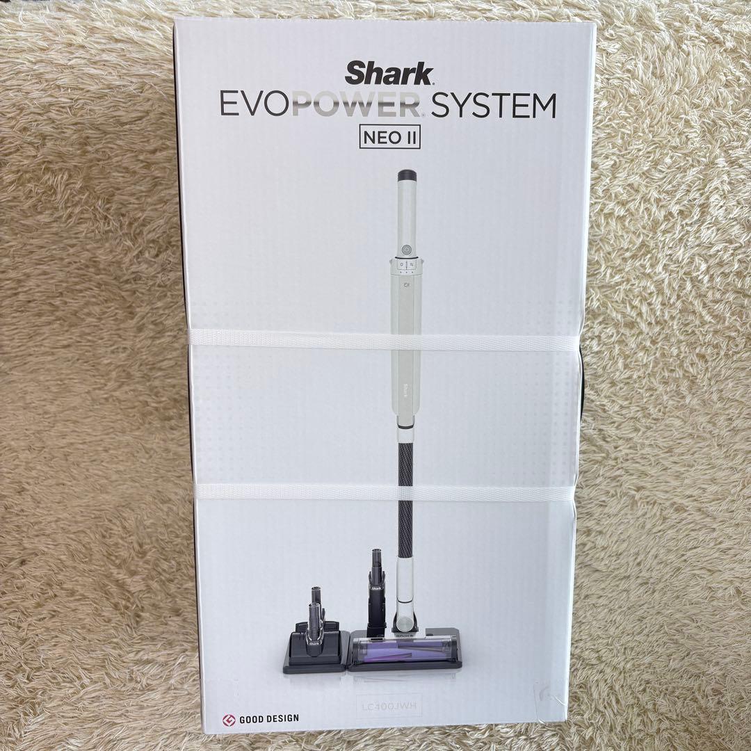 【新品未開封】Shark シャーク LC400JWH コードレススティック掃除機