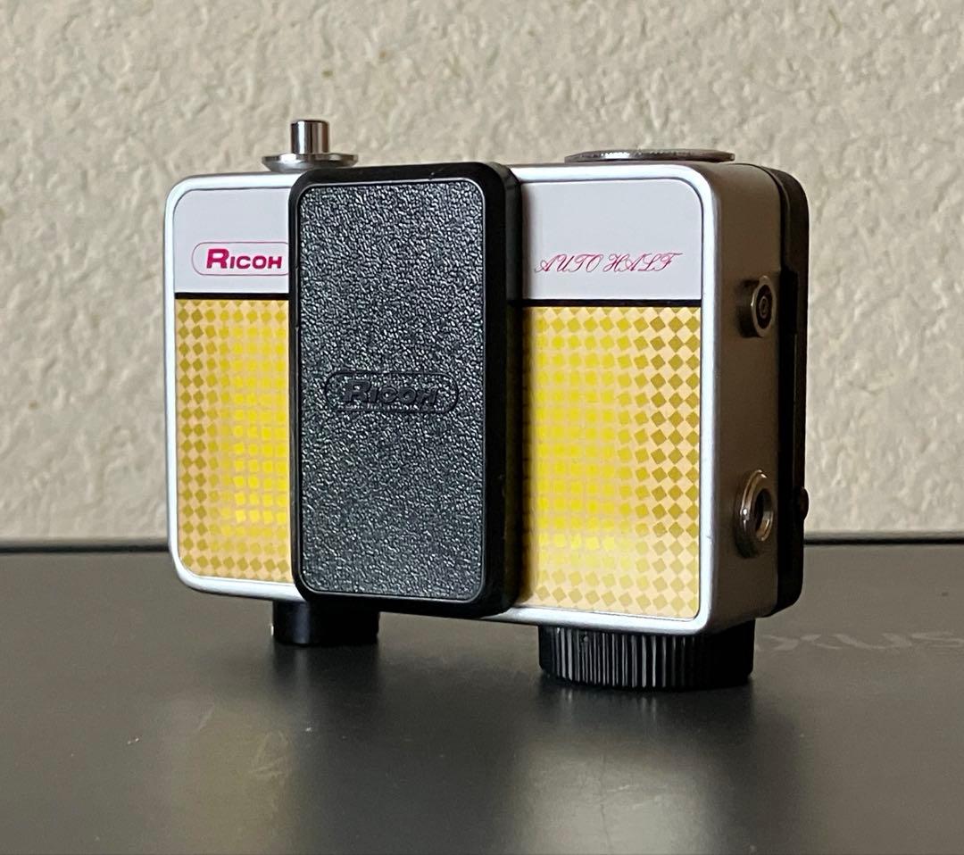 RICOH AUTO HALF E オートハーフ　希少色　イエロー　美品