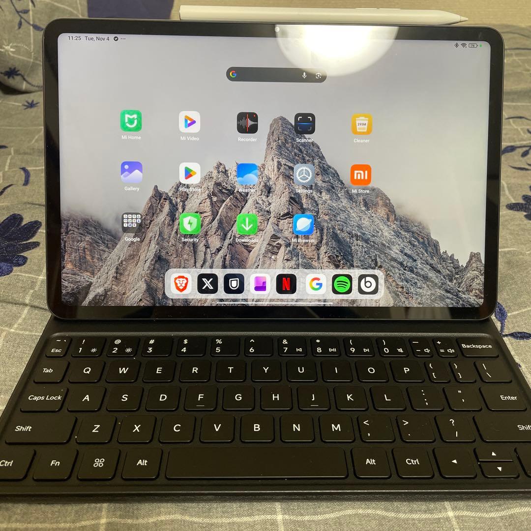 xiaomi pad 6 128 GB 純正キーボード/純正スタイラスペンセット
