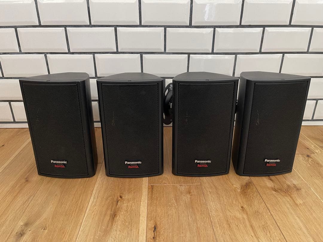 Panasonic スピーカー WS-M10-K 4台セット