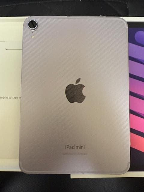 iPad mini A17pro,256GB,cellularパープル おまけ有