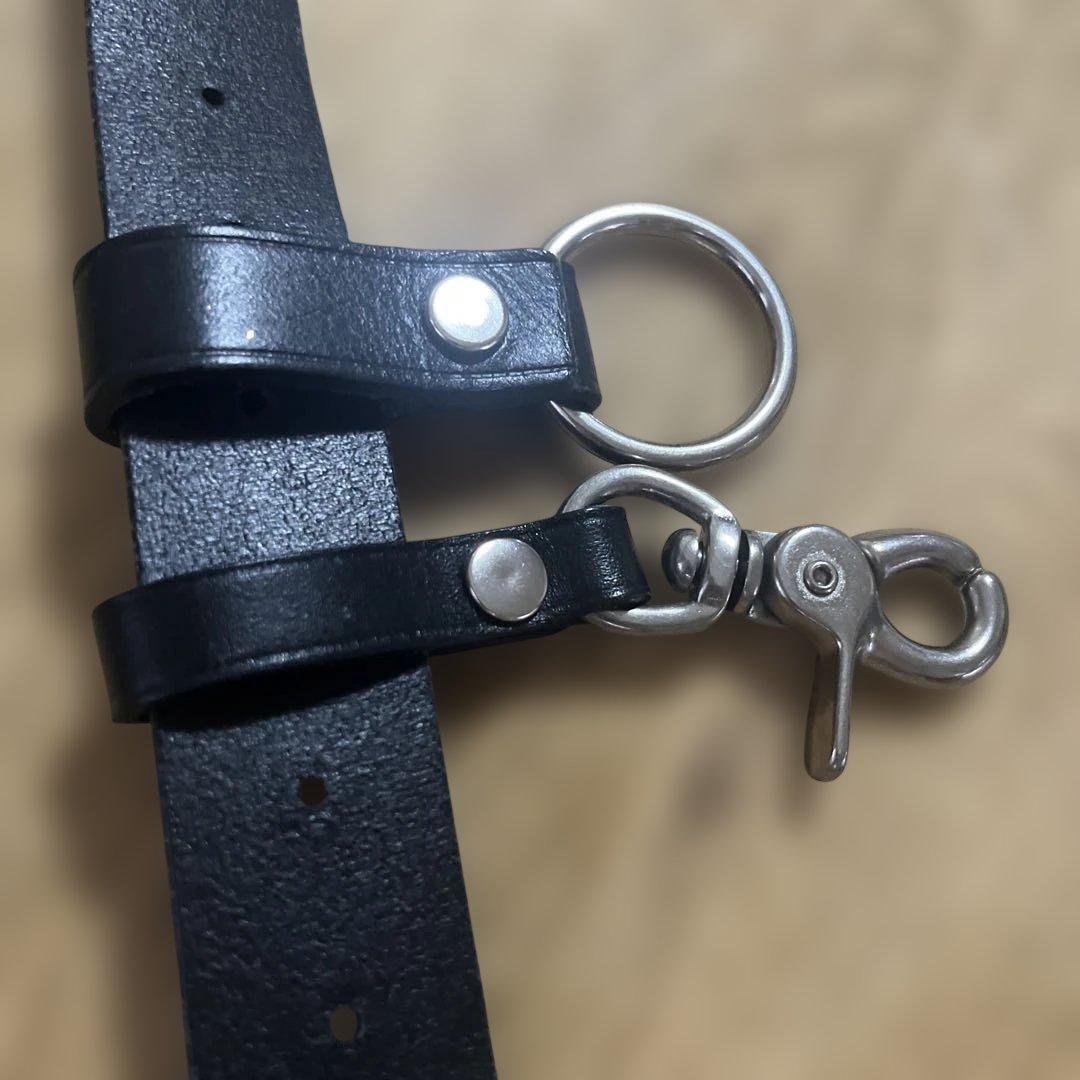 美品COMME des GARCONS 男女兼用LEATHERベルト