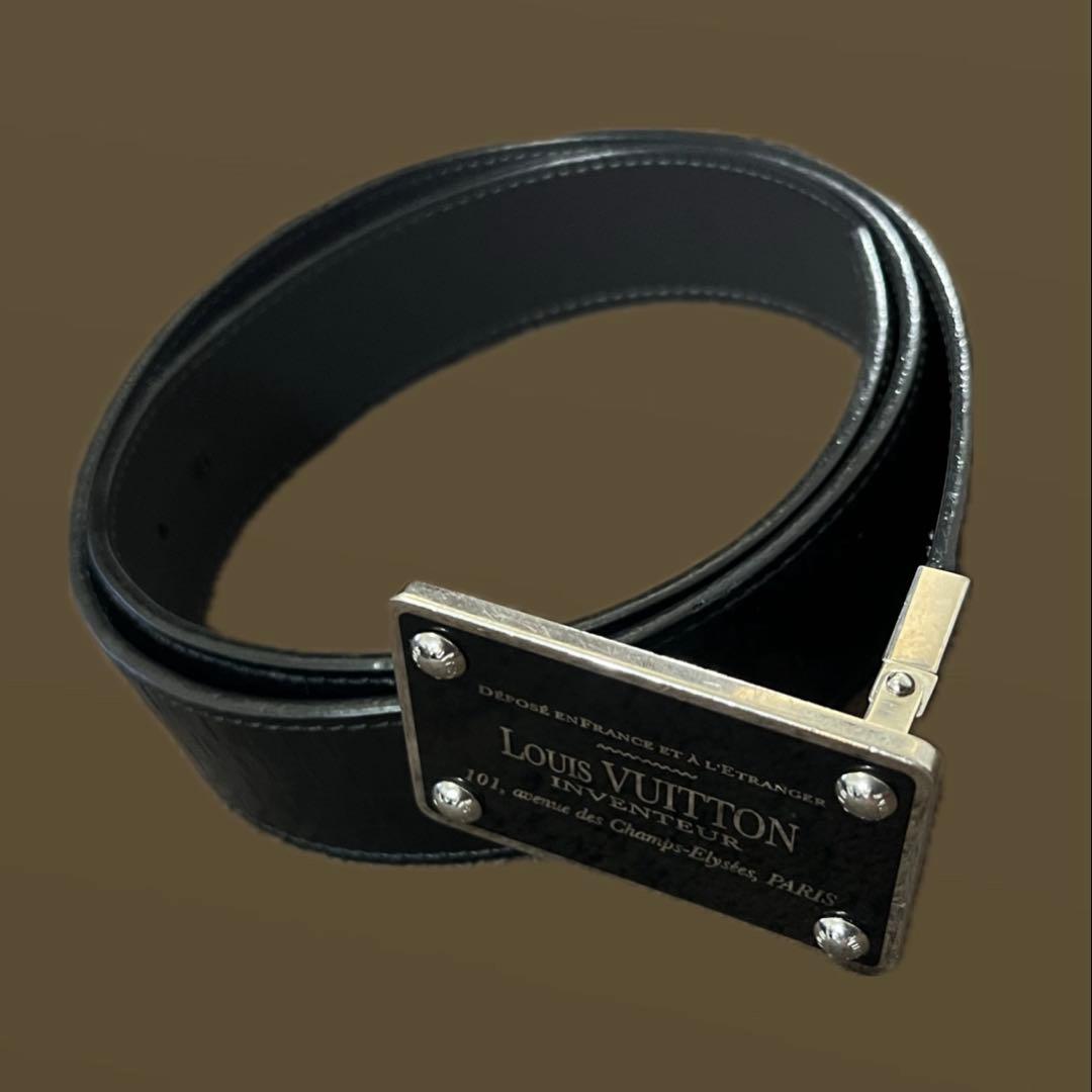 ルイヴィトン ベルト 黒