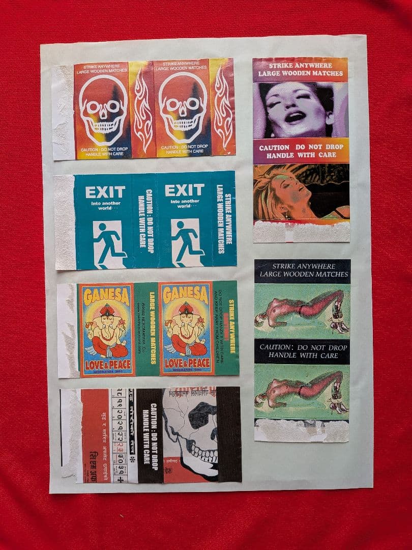 女性マッチラベル Vol.1　400枚以上