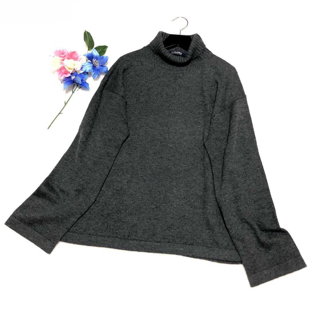 未使用級　近年モデル✨　エスマックスマーラ　セーター　ニット　カシミヤ20%✨