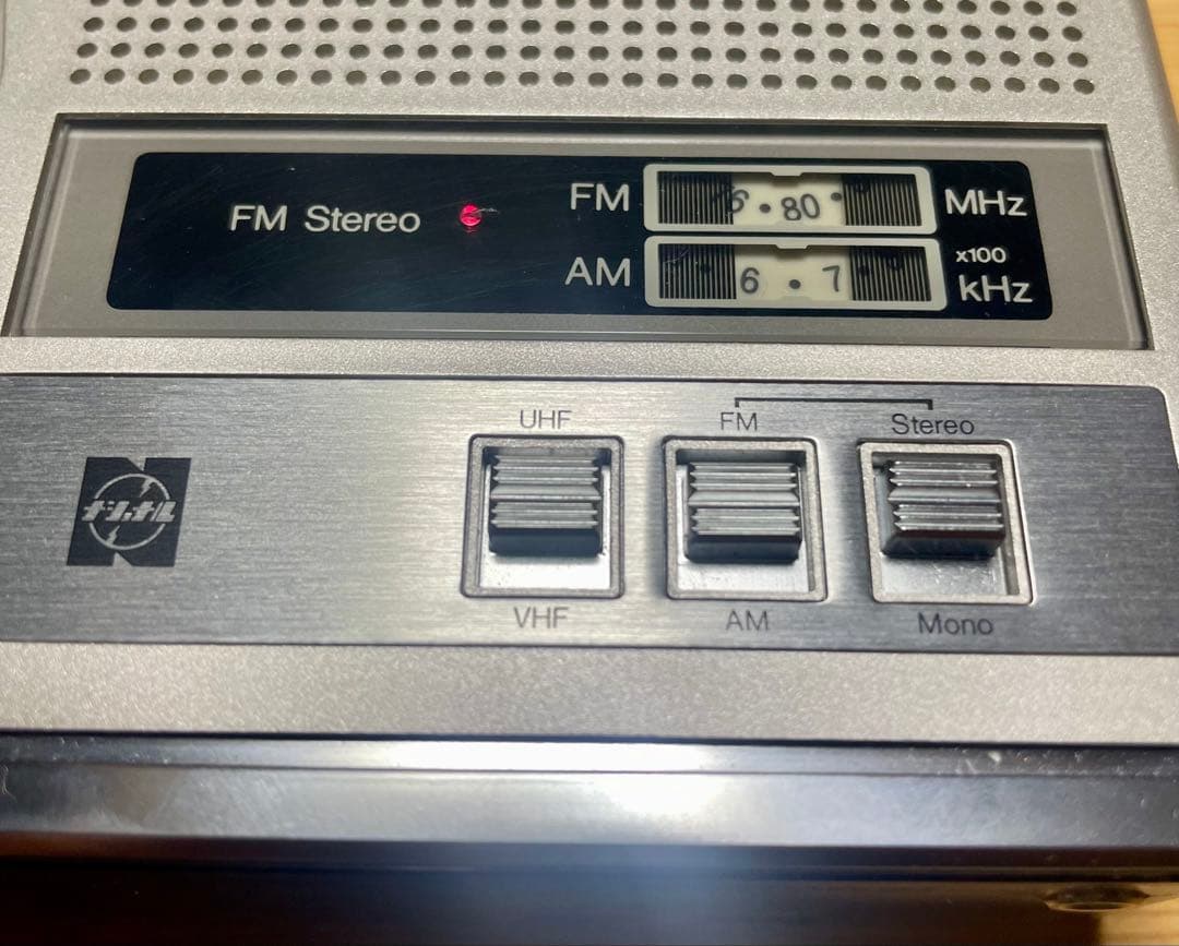 National 小型ブラウン管テレビ AM/FM ラジオ TR-1020