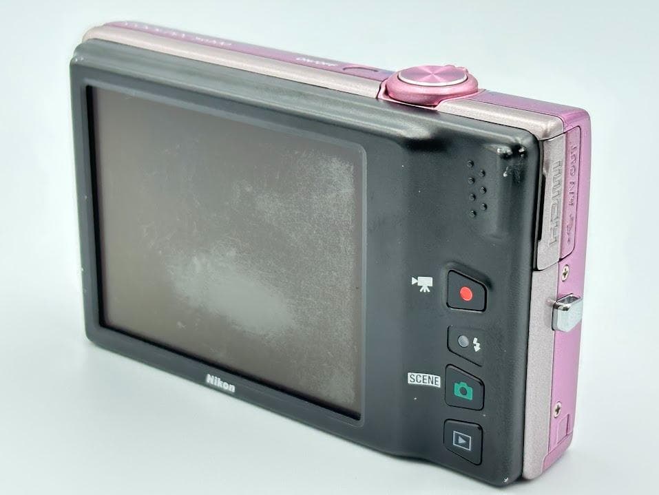 Nikon COOLPIX S6100 ピンク 動作品 バッテリー充電器付