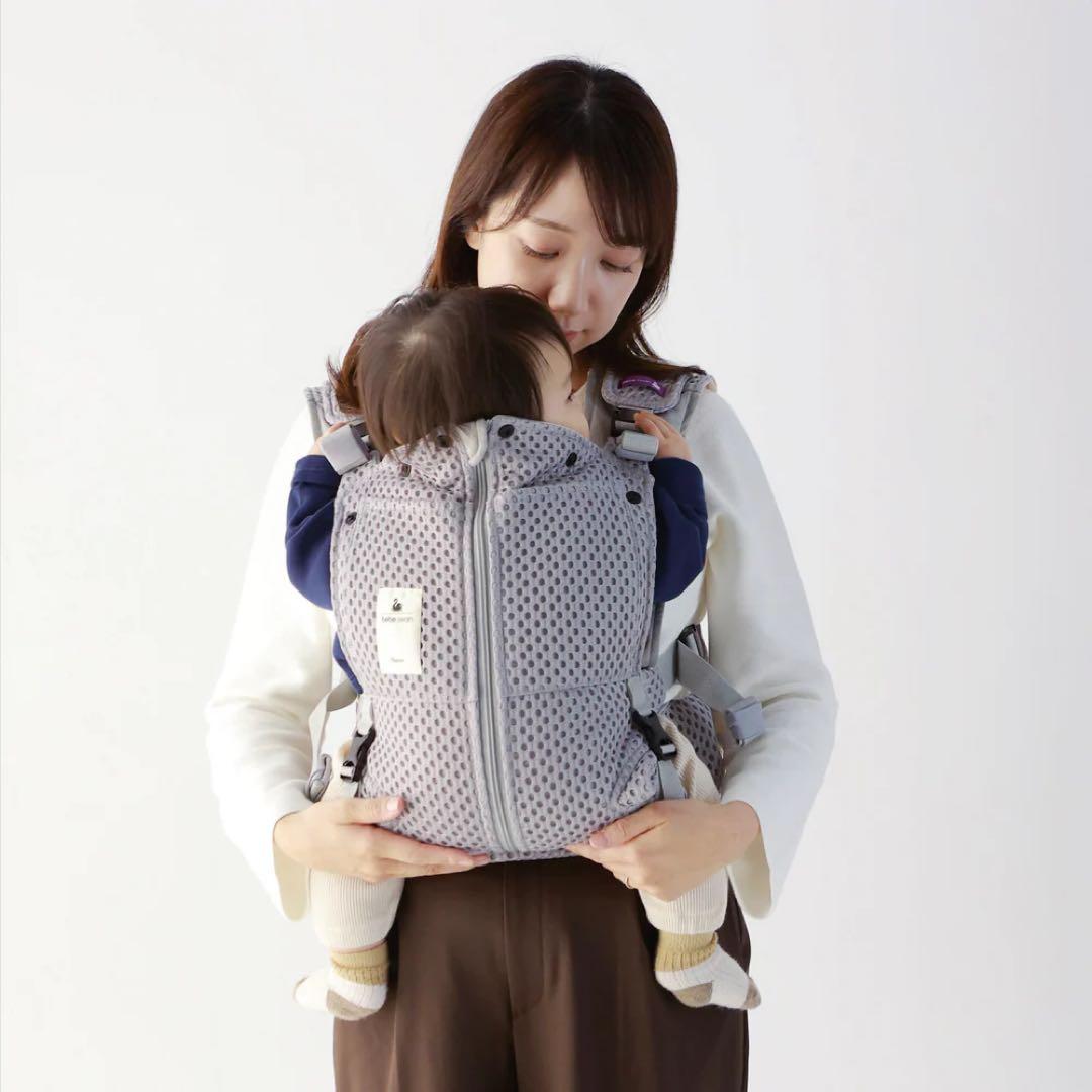 bebe swan ベベスワンベスト抱っこ紐 シルバーグレー