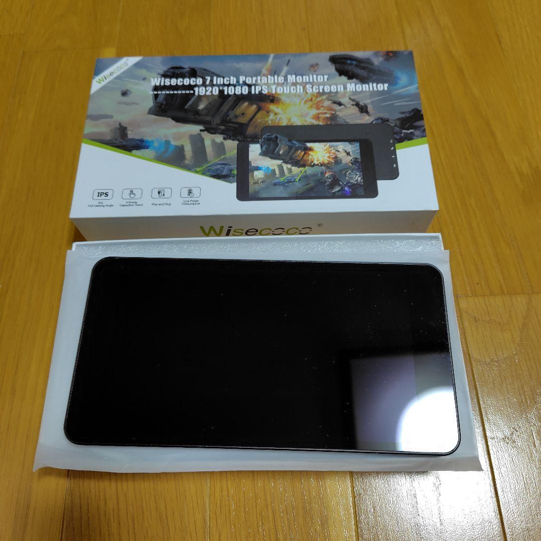 Wisecoco 7インチ ポータブルモニター 1920x1080