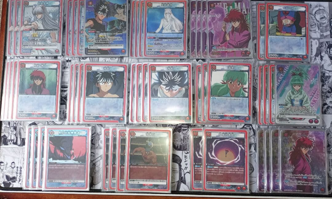 ユニオンアリーナ　幽遊白書　赤蔵馬　デッキ パラレル入り