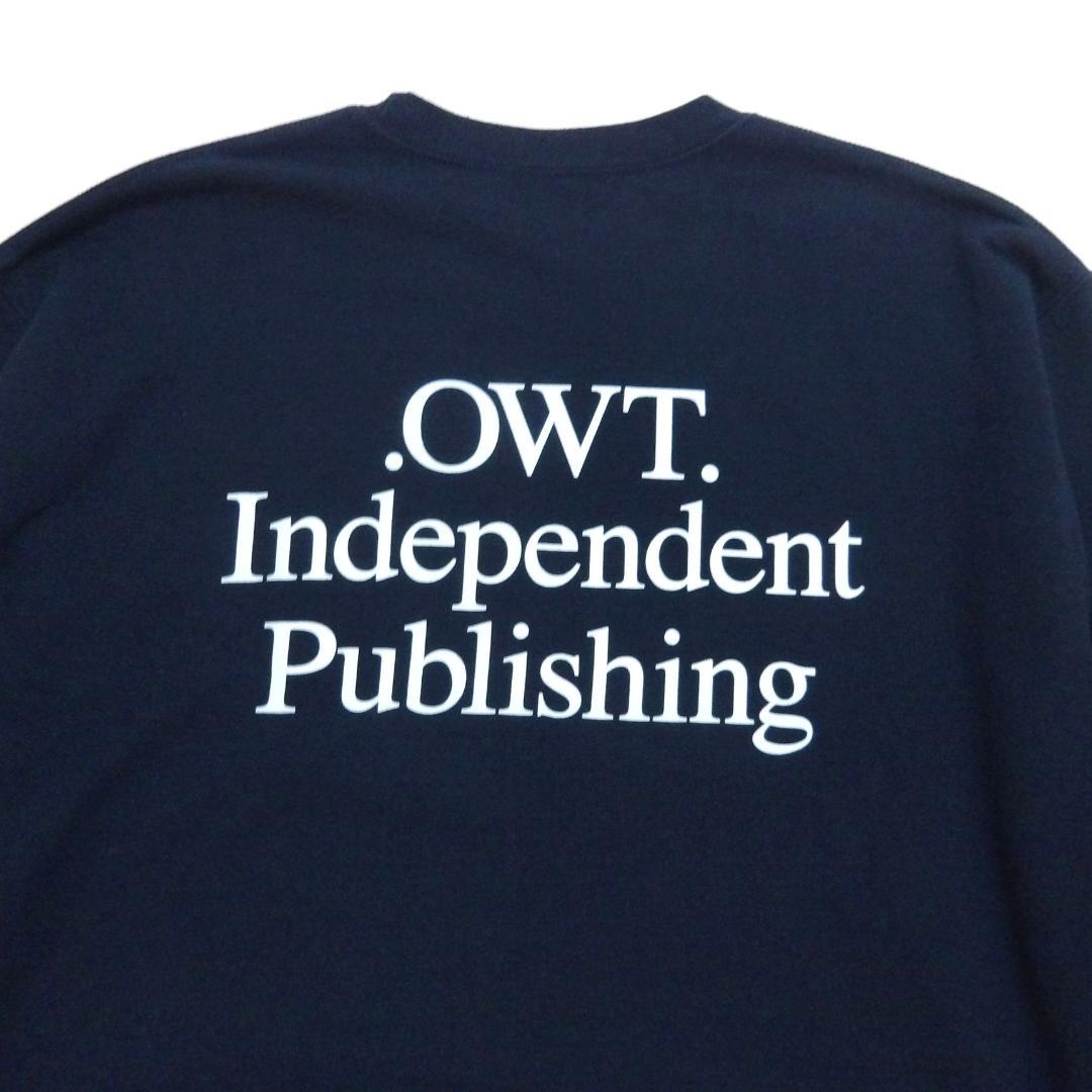 .OWT. SUNDAYS BEST ロゴ クルースウェット ネイビーL