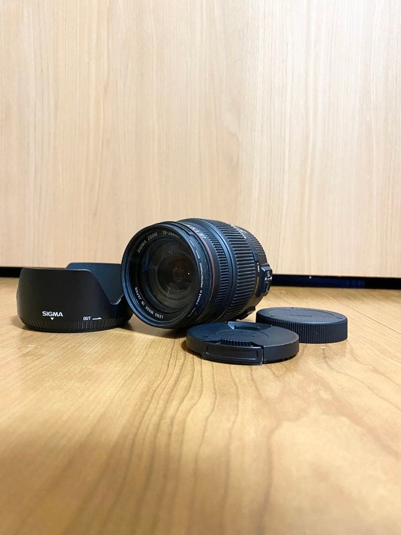 一眼レフレンズ: SIGMA DC18-200mm1:3:5-6.3II HSM